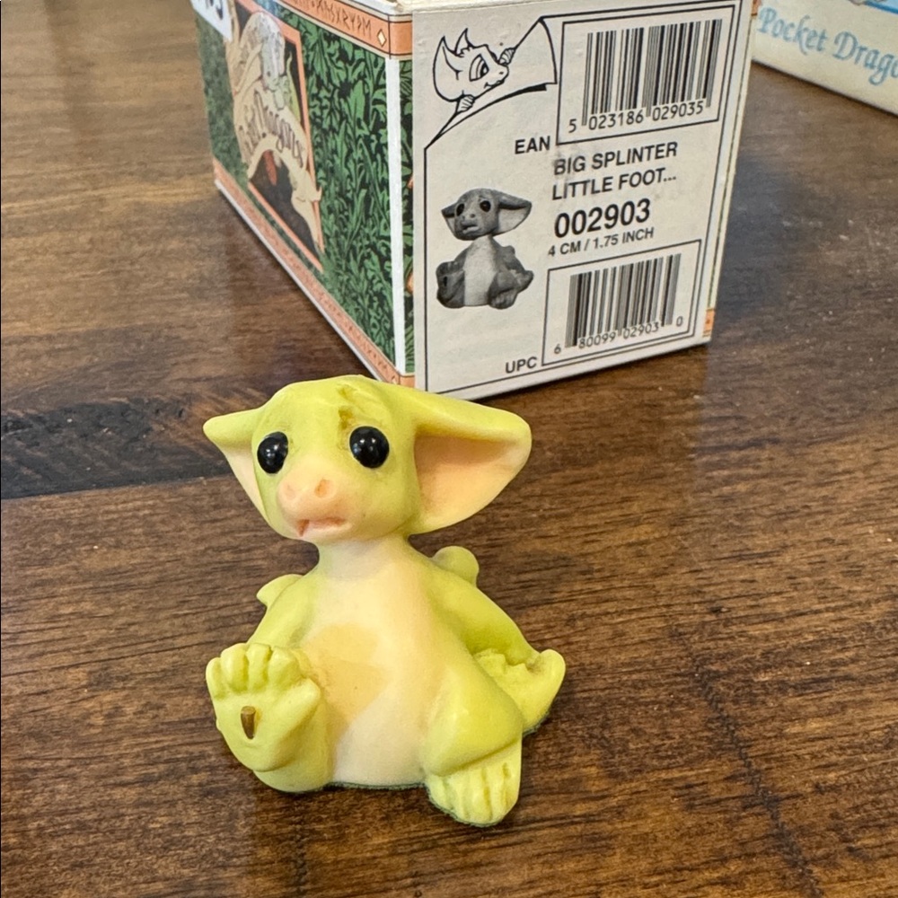Big Splinter Little Foot Figurine - Yellow
